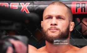 UFC: Физиев техническим нокаутом проиграл Гамроту
