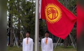 В Олимпийской деревне на 19-х Азиатских играх подняли флаг Кыргызстана