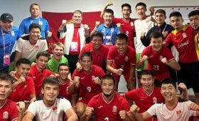 Олимпийская сборная Кыргызстана вышла в плей-офф Азиатских игр