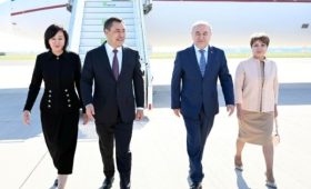 Президент Садыр Жапаров прибыл с рабочим визитом в Берлин