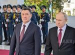Жапаров и Путин поехали в «Ата-Бейит»