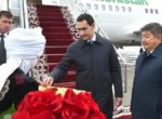 Президент Туркменистана Сердар Бердымухамедов прибыл в Кыргызстан