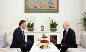 Что подали на обед Путину в Кыргызстане?