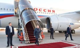 Путин прибыл в Кыргызстан. Это его первая зарубежная поездка в 2023 году