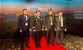 Делегация Кыргызстана участвовала в международном полицейском саммите