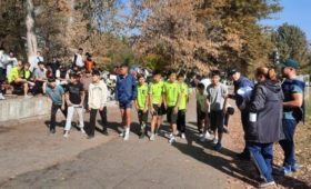 В Бишкеке прошли соревнования по детской легкой атлетике. Победители