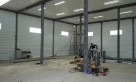 В международном аэропорту “Баткен” строится гараж для спецтехники