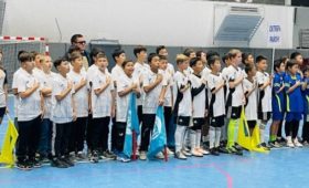 В Бишкеке состоялось открытие «Школьной лиги»