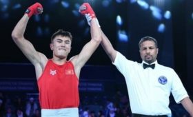 Дилербек Садиров вышел в финал юношеского чемпионата Азии