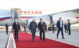 В Кыргызстан прибыл президент России Владимир Путин
