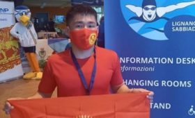 Незрячий пловец Дастан Камчыбеков вышел в финал Параазиатских игр в Китае