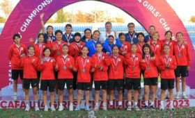 Футболистки из Кыргызстана завоевали серебро на турнире CAFA Girls U-14 Championship