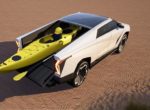 Aitekx RoboTruck: жутенькую пародию на Tesla Cybertruck показали живьём в Лос-Анджелесе