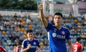 Тамирлан Козубаев забил красивый гол в Гонконге. Видео