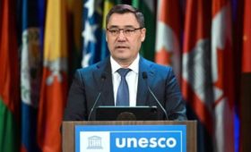 Президент Жапаров выступил на 42-сессии Генеральной конференции ЮНЕСКО в Париже