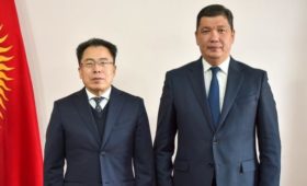 Мэр Бишкека встретился с делегацией города Гуанчжоу