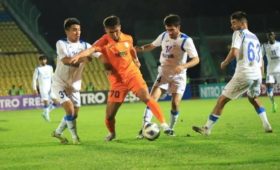 Фоторепортаж — Победа «Абдыш-Аты» над вице-чемпионом Таджикистана в Кубок АФК