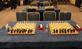 Представители правоохранительных органов и гражданского общества соревновались в шахматном турнире