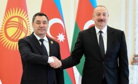 Завершился рабочий визит президента Садыра Жапарова в Азербайджан