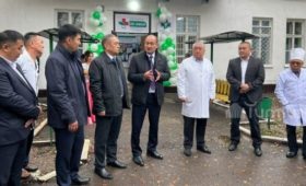 А.Бейшеналиев открыл две государственные аптеки в Жайылском районе (фото)