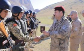 Нацгвардии Кыргызстана и Узбекистана завершили совместные тактико-специальные занятия и тренинги 