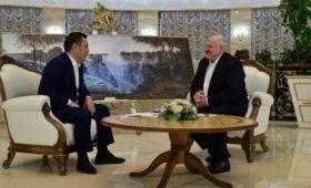 Президент Садыр Жапаров встретился с президентом Беларуси Александром Лукашенко