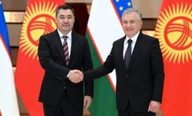Садыр Жапаров и Шавкат Мирзиёев провели переговоры в Ташкенте