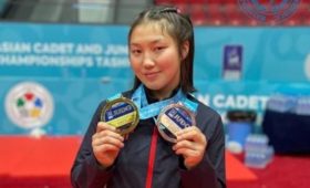 Жанар Жолдошева за 4 дня завоевала две медали на чемпионате Азии в Узбекистане
