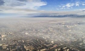 Как зима превращает Бишкек в город с грязным воздухом