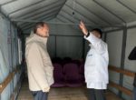 В двух детских стационарах города Бишкек установили мобильные госпитали