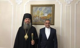 Посол Ирана встретился с епископом  Бишкекским и Кыргызстанским Савватием