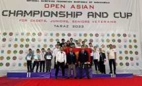 Каратисты из Бишкека стали призерами чемпионата Азии в Казахстане 