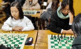 В Первомайском районе прошел турнир по шахматам среди школьников. Победители