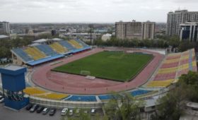 Как выглядит стадион «Спартак» за два дня до матча «Абдыш-Ата» – «Мерв». Видео