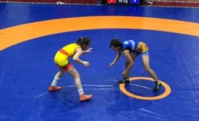 В Бишкеке прошел международный турнир по женской борьбе. Итоги