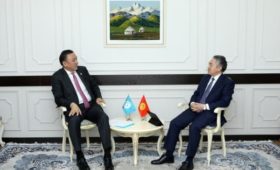 Министр Кулубаев и генсек ОТГ Омуралиев обсудили вопросы реализации итогов саммита глав государств ОТГ