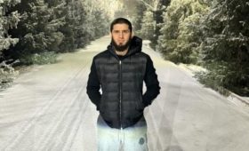 Чемпион UFC Ислам Махачев находится в Кыргызстане