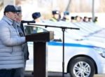 Камчыбек Ташиев вручил 12 автомашин Сузакскому РОВД