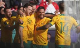 Кубок Азии: Австралия стала первым четвертьфиналистом, обыграв Индонезию