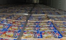 В Кыргызстан из России пытались незаконно ввезти более 15 тонн йогурта