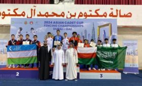 Кыргызстанские фехтовальщики завоевали золото в «Кубке Азии среди кадетов»