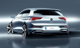 Обновлённый Volkswagen Golf показали без камуфляжа