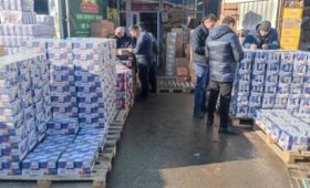 ГНС в Бишкеке изъяла крупную партию контрафактного энергетического напитка