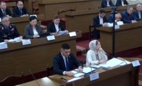 Депутат Жамгырчиев пришел на заседание Комитета ЖК 