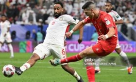 Кубок Азии: Палестина сыграла вничью с ОАЭ, уступая после первого тайма