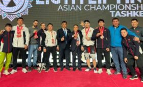 Сборная Кыргызстана завоевала 4 медали на чемпионате Азии в Ташкенте