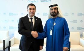 Президент Садыр Жапаров встретился с правителем Дубая Мухаммадом бин Рашид Аль Мактумом