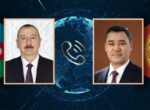 Садыр Жапаров поздравил Ильхама Алиева с победой на внеочередных президентских выборах в Азербайджане