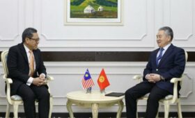 В МИД Кыргызстана обсудили с замгенсека Министерства иностранных дел Малайзии укрепление политического диалога