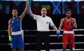 Кыргызстанец завоевал золото международного турнира по боксу в Испании
